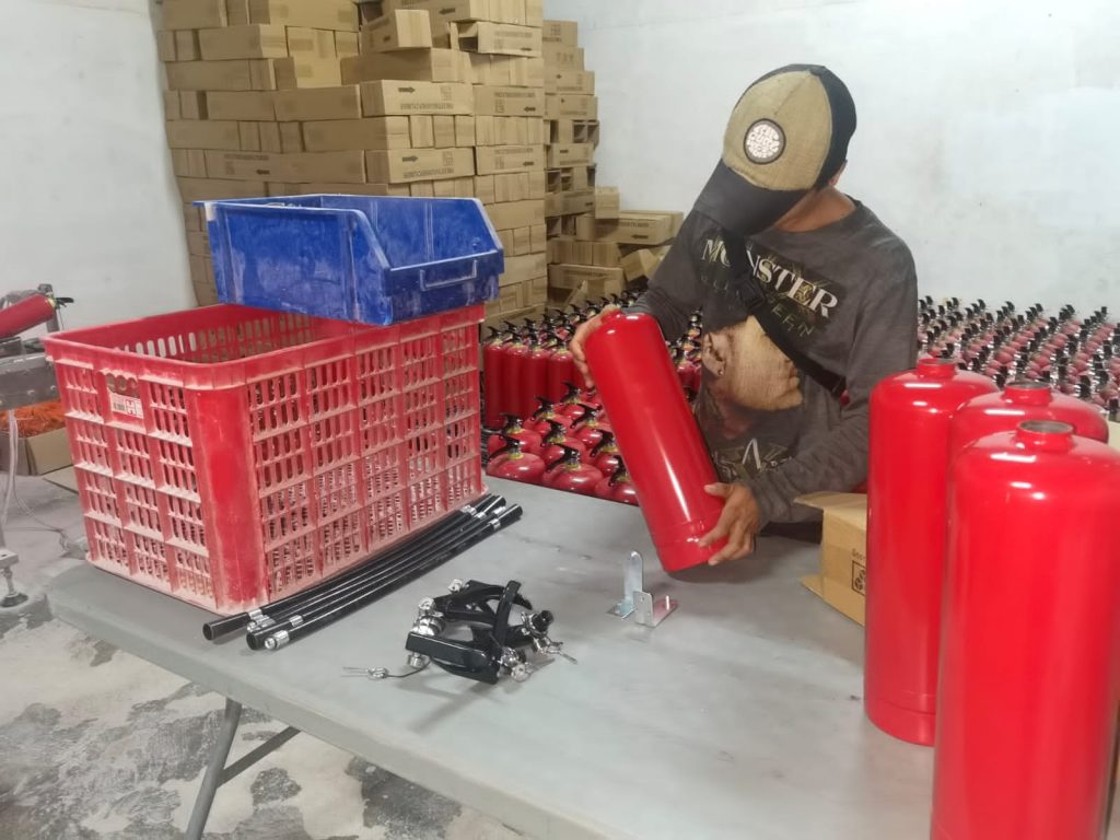 Pengecekan tabung